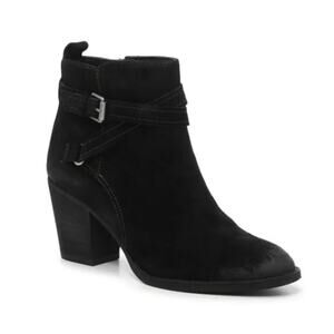 NWOT Sam Edelman Maurine Black Suede Ankle Booties – Sz 7.5